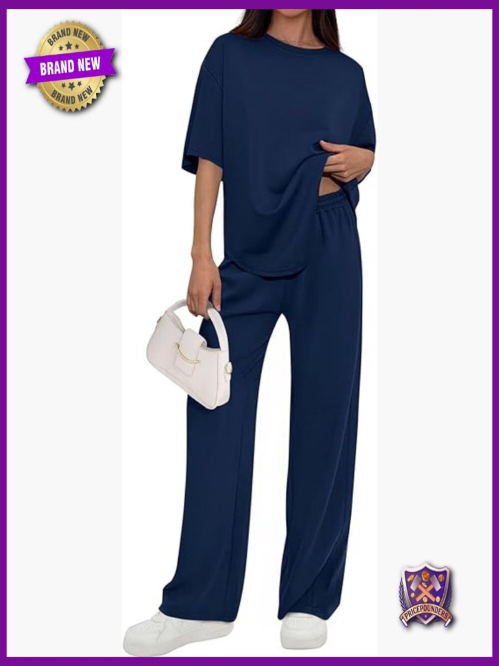2 Piece Lounge Set Women Summer Short Sleeve Matching Airport Travel Outfit
